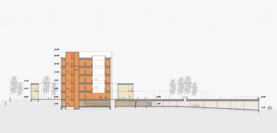 Výsledky arch. soutěže o návrh novostavby Krajské knihovny Vysočiny - Odměna - Ing.arch. Zdeněk Fránek – Blansko, Ing.arch. Petra Slušná, Ing.arch. Štěpán Dokoupil, Ing. Jiří Topinka - foto: Kraj Vysočina