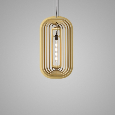 Delta Light introduced three collections of decorative lighting with delicate lines and glass