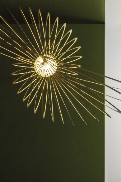 Delta Light introduced three collections of decorative lighting with delicate lines and glass