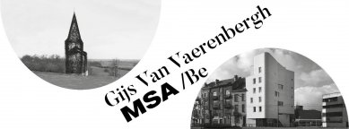 kruh jaro 2019: MSA + Gijs Van Vaerenbergh