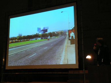 B.I.G. v Galerii Jaroslava Fragnera - Přednáška - soutěžní návrh Národní knihovny na Letné - foto: GJF