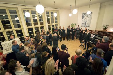 Adolf Loos Models - exhibition at the Winternitz Villa - <translation>Opening of the exhibition</translation>