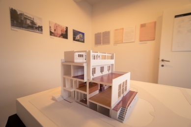 Adolf Loos Models - exhibition at the Winternitz Villa - Model of the Winternitz Villa