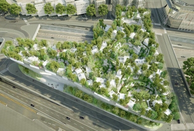 Architect of the world's best upcoming project, Sou Fujimoto, is competing for the opportunity to build in Prague - The Paris project Thousand Trees by Japanese architect Sou Fujimoto