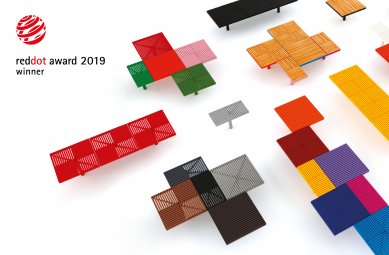 mmcité získalo RED DOT AWARD za elegantní upcycling sedacího systému Pixel