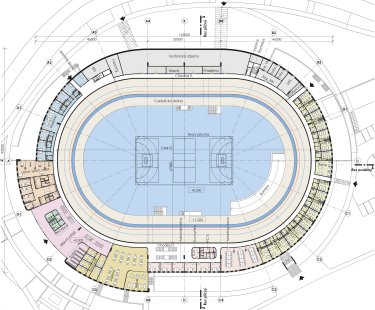 The velodrome in Brno will cost twice as much and will also offer accommodation - foto: ArchDesign