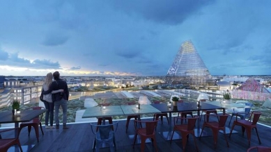 Paříž bude mít novou dominantu, trojúhelníkový mrakodrap