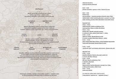 Ideální Velká/Malá Praha, 1919/2019 - pozvánka na výstavu a kolokvium