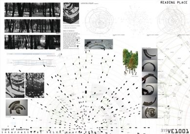 Uplatnění světla v architektuře očima studentů - 2. místo - „Místo ke čtení“, Gonzalo Pardo Diaz, Španělsko