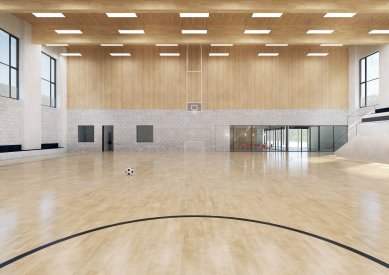 Kolín postaví sportovní halu za zhruba 100 milionů korun - foto: opočenský valouch architekti