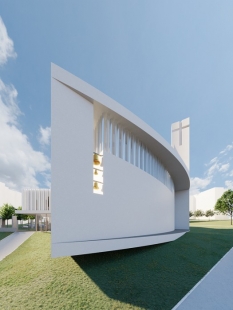 In Brno-Líšeň, a church with a triangular nave will be built for 70 million