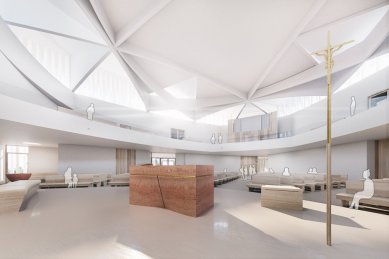 In Brno-Líšeň, a church with a triangular nave will be built for 70 million