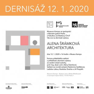 Alena Šrámková: Architektura - pozvánka na dernisáž