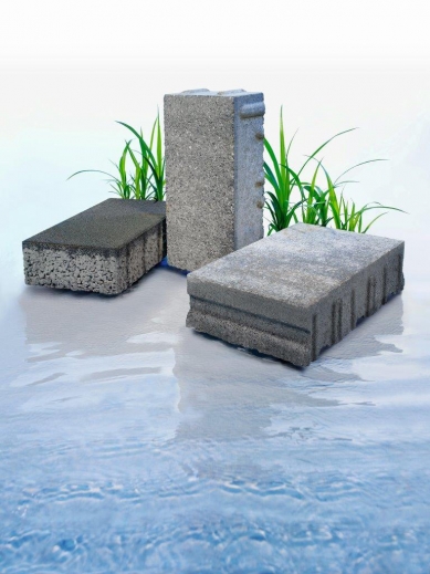 Thanks to concrete, water can be returned to the landscape