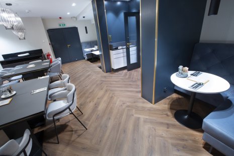 PERGO vinyl – floor implementation at the Hotel – Radisson Blu Prague
