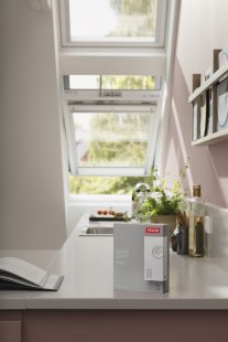 And older manually operated VELUX roof windows can be transformed into smart ones