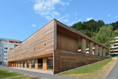 Na východ od ráje - současná vorarlberská architektura - Mateřská škola Klausmühle v Lochau, marte.marte 2013 - foto: Petr Šmídek, 2015