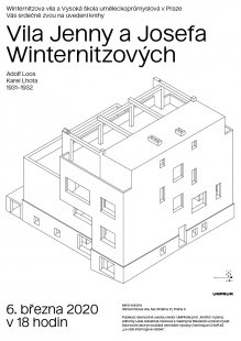 Pozvánka na křest knihy o Winternitzově vile