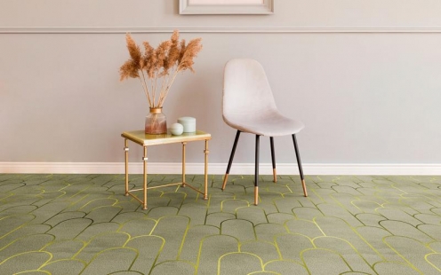 New collection of designer rugs with striking graphics