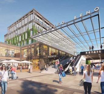 Obchodní centrum na Dornychu v Brně má jít k zemi v roce 2022