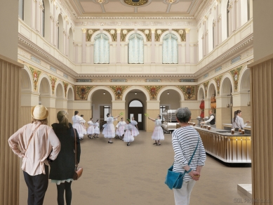 Prague is investing two to three billion in the renovation of the Prague Market - foto: SGL Projekt s.r.o.