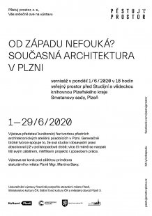 Od Západu nefouká? - současná architektura v Plzni