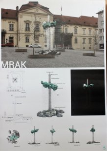 Vodní prvky na Dominikánském náměstí v Brně - výsledky soutěže - 3. místo - foto: Oldřich Morys