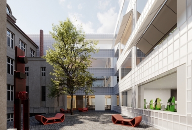 Keramickou školu v Karlových Varech přestaví Petr Hájek Architekti - foto: Petr Hájek Architekti