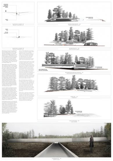 The Holocaust Memorial of Roma and Sinti in Bohemia - competition results - Competition Proposal No. 1