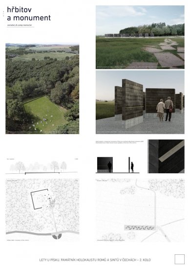 The Holocaust Memorial of Roma and Sinti in Bohemia - competition results - Competition proposal No. 2