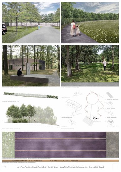 The Holocaust Memorial of Roma and Sinti in Bohemia - competition results - 1. price