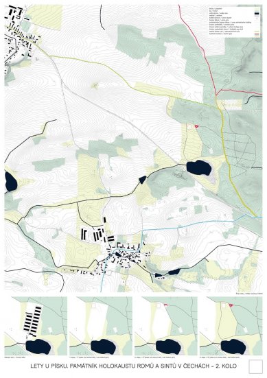 The Holocaust Memorial of Roma and Sinti in Bohemia - competition results - 2nd price