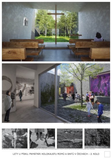 The Holocaust Memorial of Roma and Sinti in Bohemia - competition results - 2nd prize