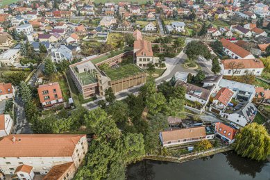 Rekonstrukce a přístavba základní školy v Praze Písnici - výsledky soutěže - Návrh č. 3 - foto: caraa.cz, s.r.o.