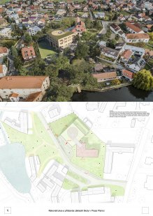 Rekonstrukce a přístavba základní školy v Praze Písnici - výsledky soutěže - Návrh č. 8 - foto: EHL & KOUMAR ARCHITEKTI, s.r.o.