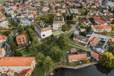 Rekonstrukce a přístavba základní školy v Praze Písnici - výsledky soutěže - 3. místo - foto: XTOPIX architekti s.r.o.