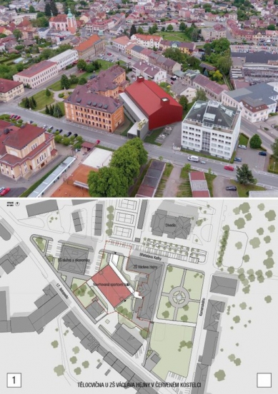 Tělocvična u ZŠ Václava Hejny v Červeném Kostelci - výsledky - 5. místo - foto: A.D.N.S. architekti 