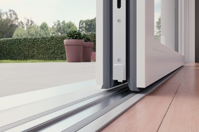 Designový dveřní systém VEKAMOTION 82 pro dokonale prosvětlený interiér