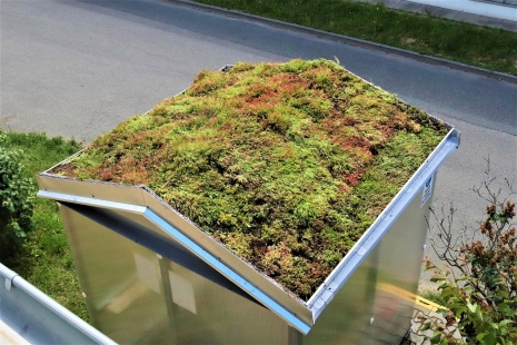 Textiles for minimal load green roofs