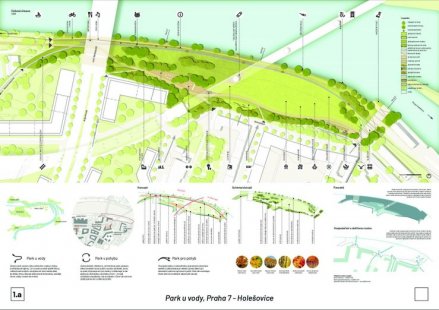 Park u vody v Praze-Holešovicích - výsledky soutěže - Odměna - foto: Ing. Vladimír Sitta