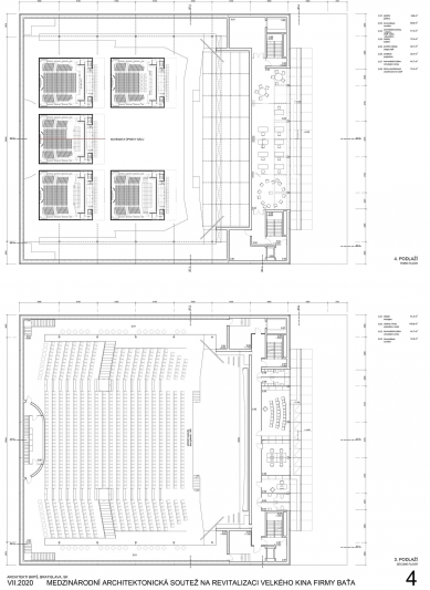 Reconstruction of the Grand Cinema in Zlín - competition results - 3rd place - foto: A B.K.P.Š 