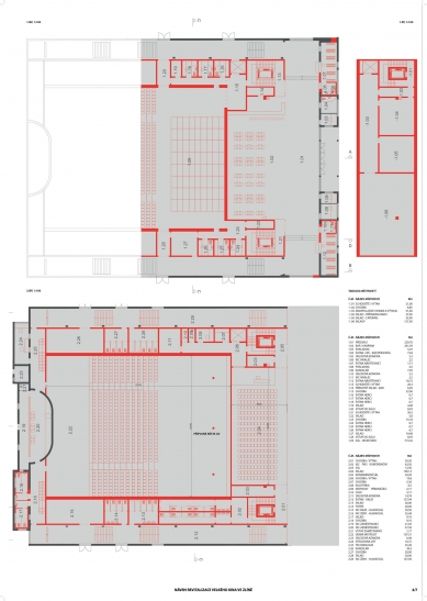 Reconstruction of the Grand Cinema in Zlín - competition results - <translated>4th place</translated> - foto: Petr Hájek ARCHITEKTI