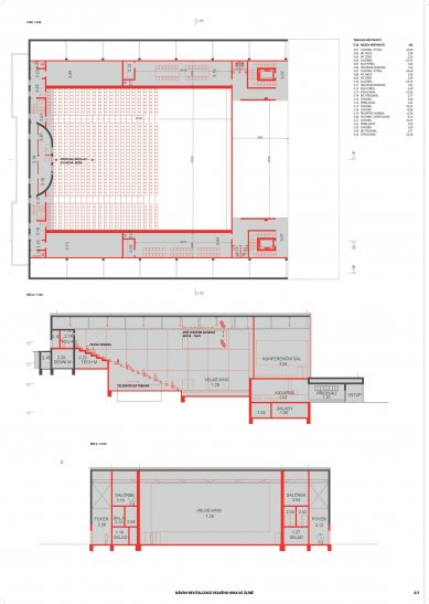 Rekonstrukce Velkého kina ve Zlíně - výsledky soutěže - 4. místo - foto: Petr Hájek ARCHITEKTI