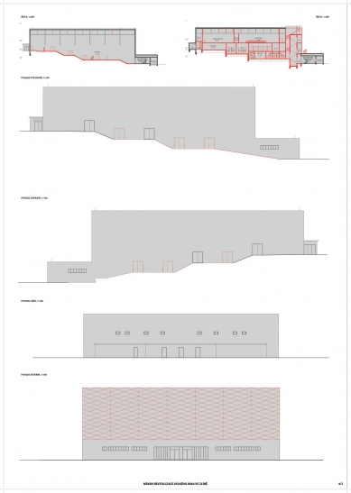 Reconstruction of the Grand Cinema in Zlín - competition results - 4th place - foto: Petr Hájek ARCHITEKTI