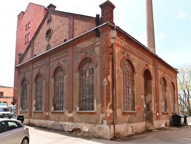 Návrh na prohlášení areálu Mosilany v Brně za kulturní památku - Bývalá parní kotelna továrny D. Hecht - foto: NPÚ