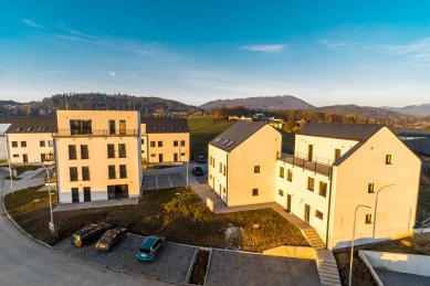 The second phase of the construction of apartment buildings Eden Rožnov required a different structural system