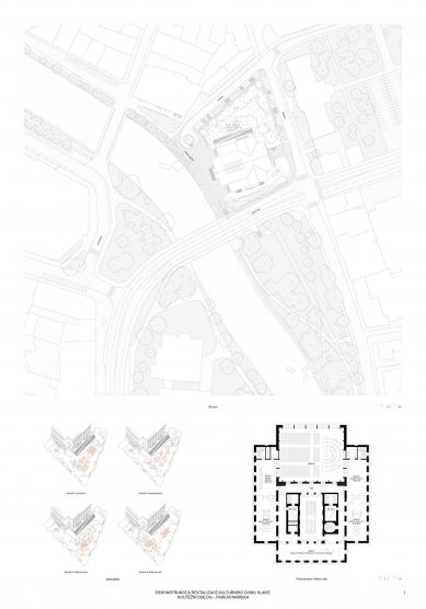 Reconstruction of the cultural house in Č. Budějovice - results of the dialogue - 3rd place - foto: PLURAL 