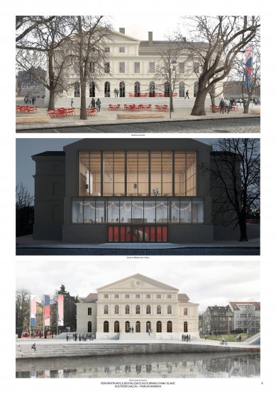 Reconstruction of the cultural house in Č. Budějovice - results of the dialogue - 3rd place - foto: PLURAL 