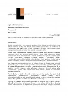 Odpověď SPGBR na otevřený dopis ředitelky Mgr. Kateřiny Melenové