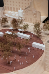 Mendlovo náměstí v novém - rušný dopravní uzel se promění - Fotografie modelu - foto: CHKAA